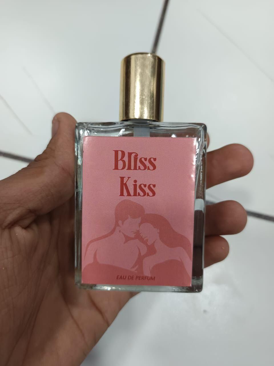 Briss Kiss Eau De Parfume Unisex Romantic Long Lasting Fragrance (Pack of 2)