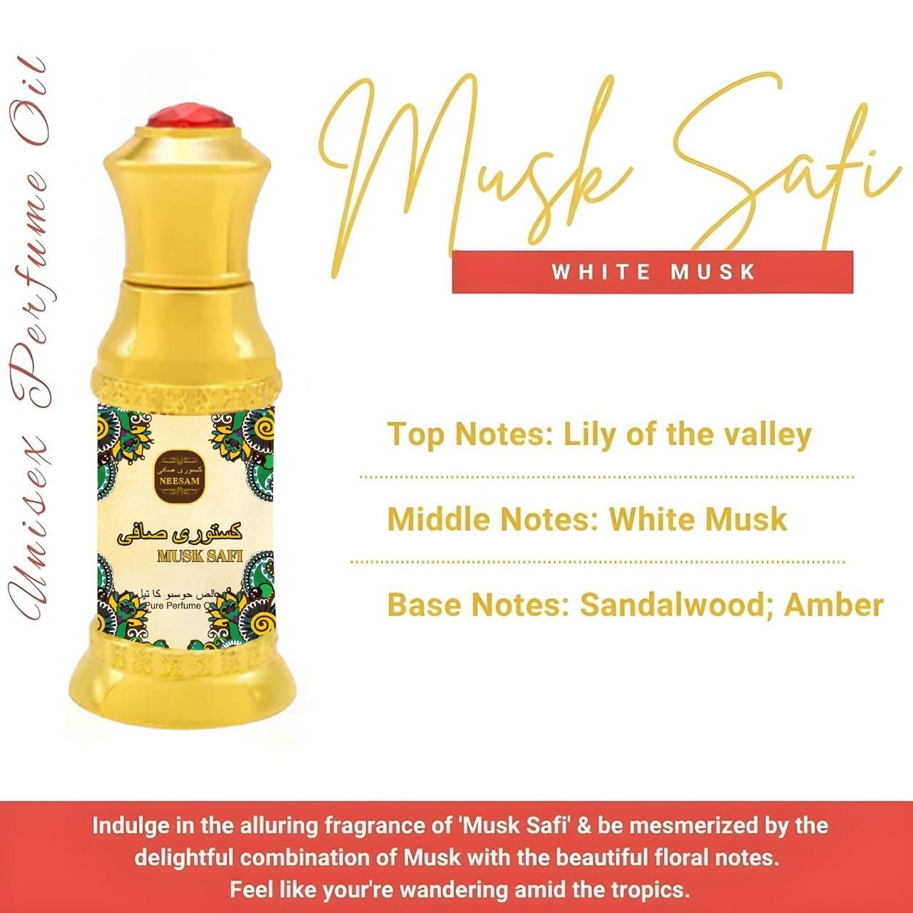 Musk Safi Purfume A Symphony of Rich Aromas 50ML (Pack of 2)