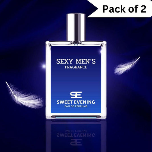SEXY MENs FRAGRANCE SWEET EVENING EAU DE PARFUM - 100ML (Pack of 2)