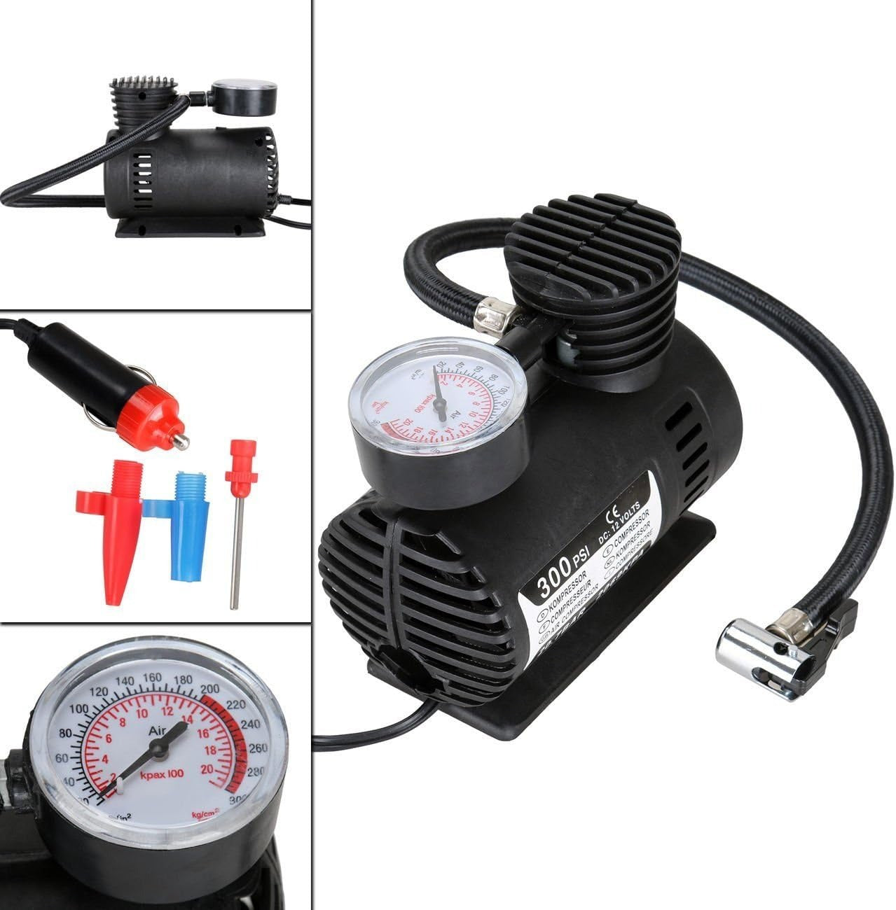 AeroPro Multipurpose Portable Air Pump for Car & Bike